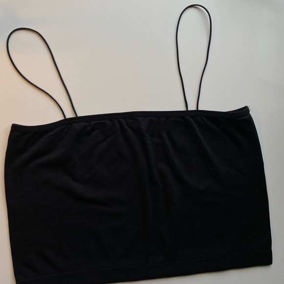 Forever 21 Tops - Black Cropped Tank Top